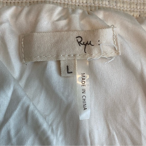 Anthropologie Ryu Bohemian Color Block Tiered Lace Maxi Skirt - Picture 9 of 11